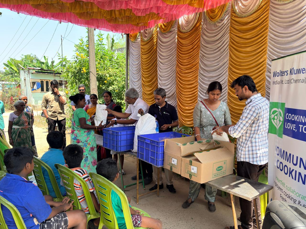 Community Cooking & Food Distribution Drive
